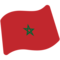 Morocco emoji on Google